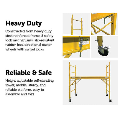 Mobile Safety High Scaffold / Ladder Tool -450KG