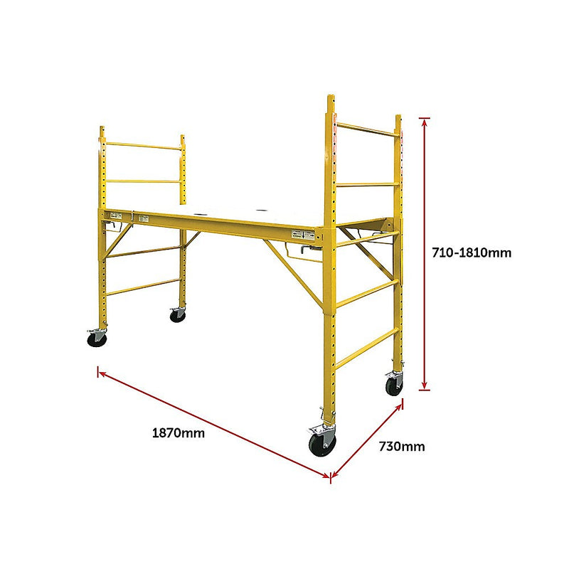 Mobile Safety High Scaffold / Ladder Tool -450KG