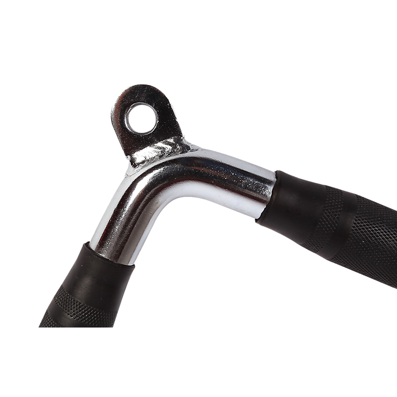 Randy & Travis Rubber-Coated Tricep Pushdown Bar Attachment