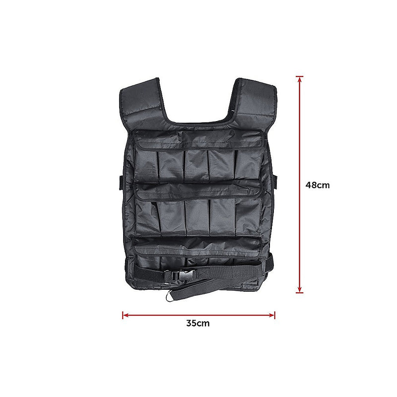 20Kg Adjustable Weighted Training Vest