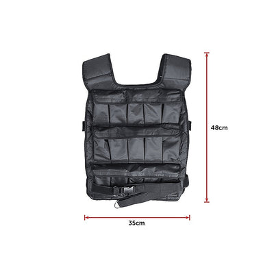 30Kg Adjustable Weighted Training Vest