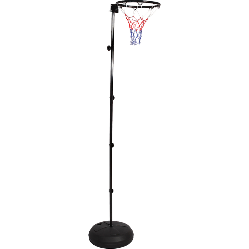 Netball Ring with Stand Portable Pole Height Adjustable