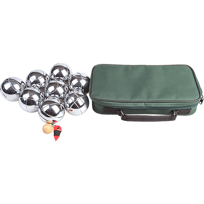 Deluxe Boules Bocce 8 Alloy Ball Set