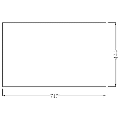 745x470mm Handmade Stainless Steel Topmount Kitchen Sink with Waste