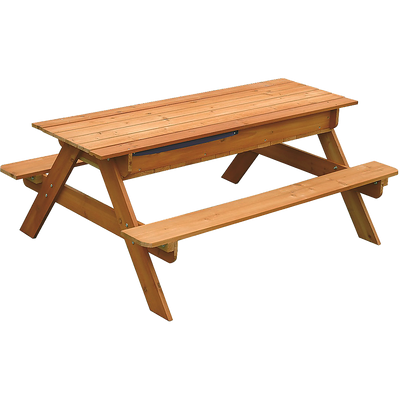 Sand & Water Wooden Picnic Table