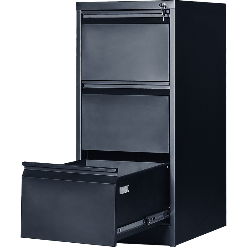 3-Drawer Shelf Office Gym Filing Storage Locker Cabinet