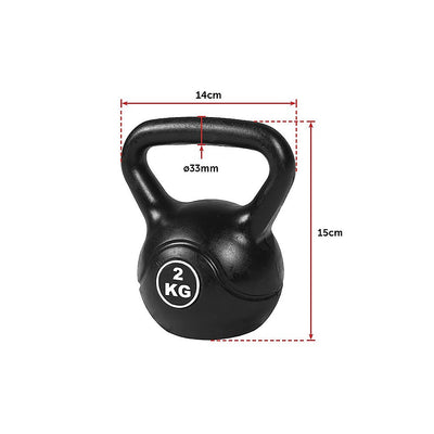 4pcs Exercise Kettle Bell Weight Set 20KG