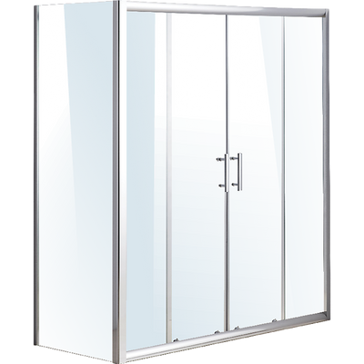 1700 X 700 Sliding Door Safety Glass Shower Screen By Della Francesca