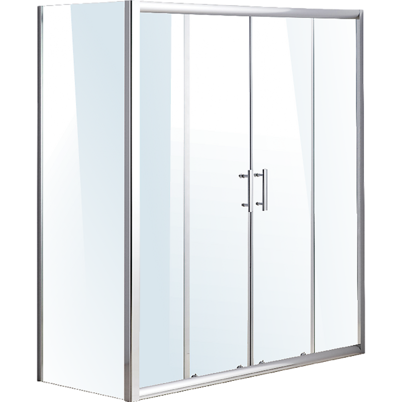 1700 X 700 Sliding Door Safety Glass Shower Screen By Della Francesca