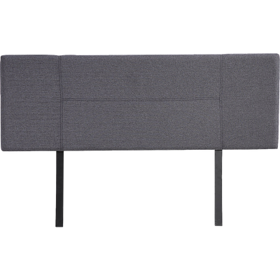 Linen Fabric Queen Bed Headboard Bedhead - Grey