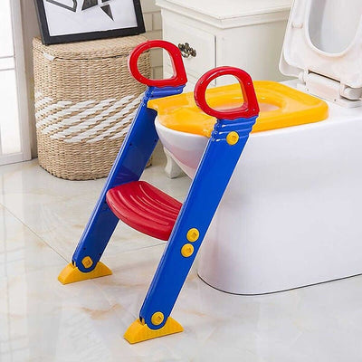 Kids Toilet Ladder Toddler Potty Training Seat