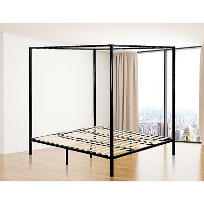 4 Four Poster King Bed Frame