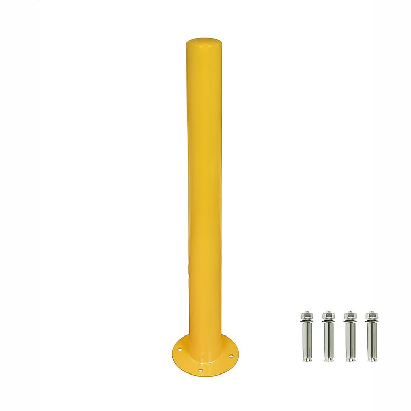 Yellow Heavy Duty Steel Bollard Post