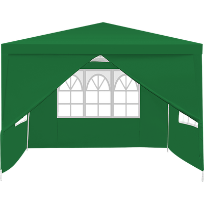 3x3m Gazebo Outdoor Marquee Tent Canopy Green