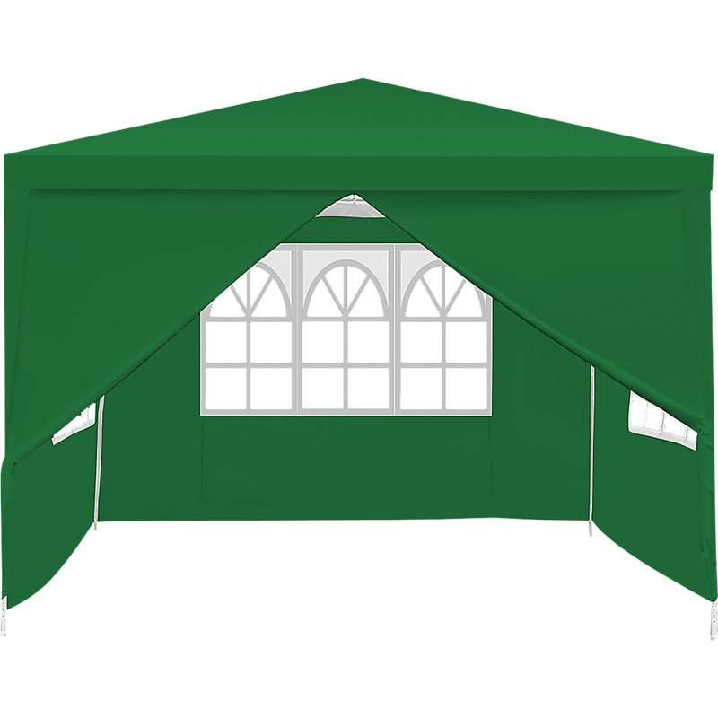 3x3m Gazebo Outdoor Marquee Tent Canopy Green