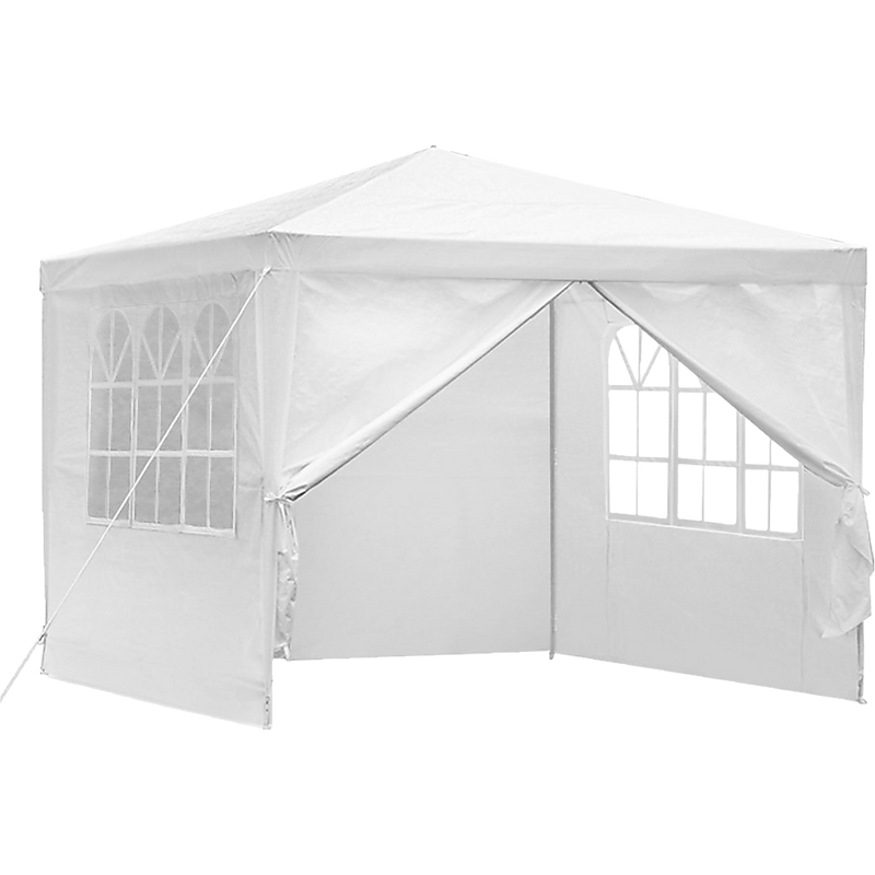 3x3m Gazebo Outdoor Marquee Tent Canopy White