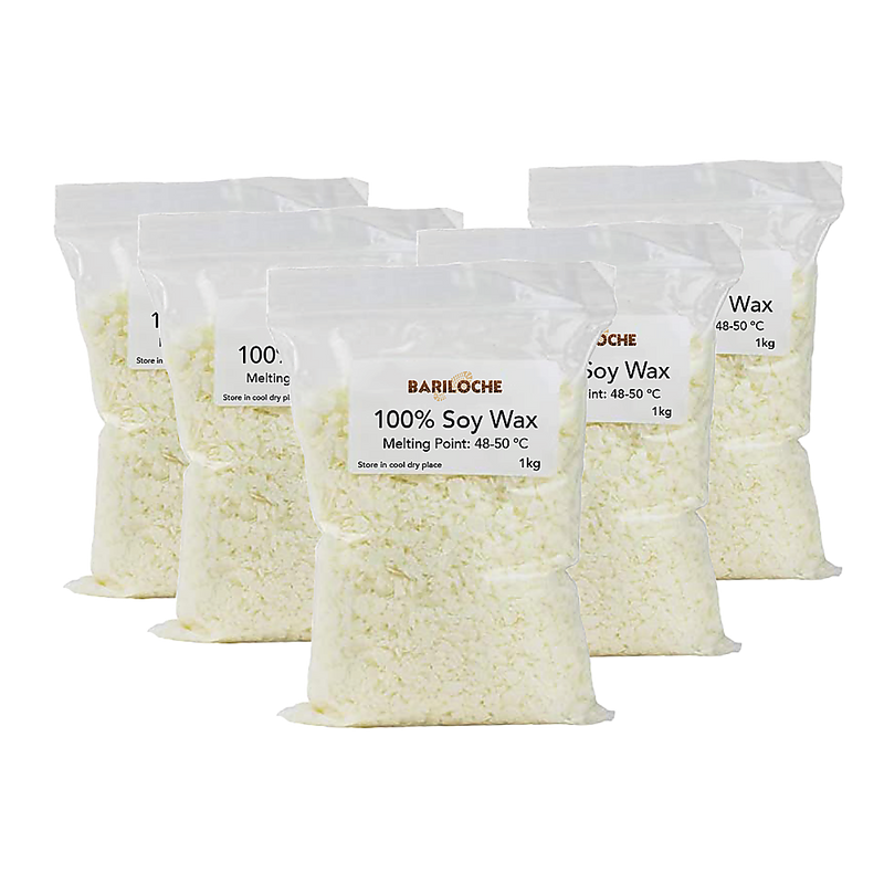 5kg Professional Grade 100% Natural Soy Wax Candle Making Supplies