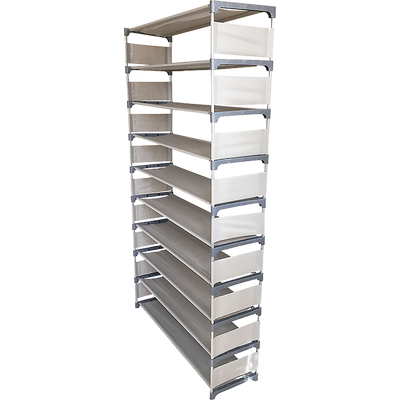 50 Pairs 10 Tiers Shoe Rack