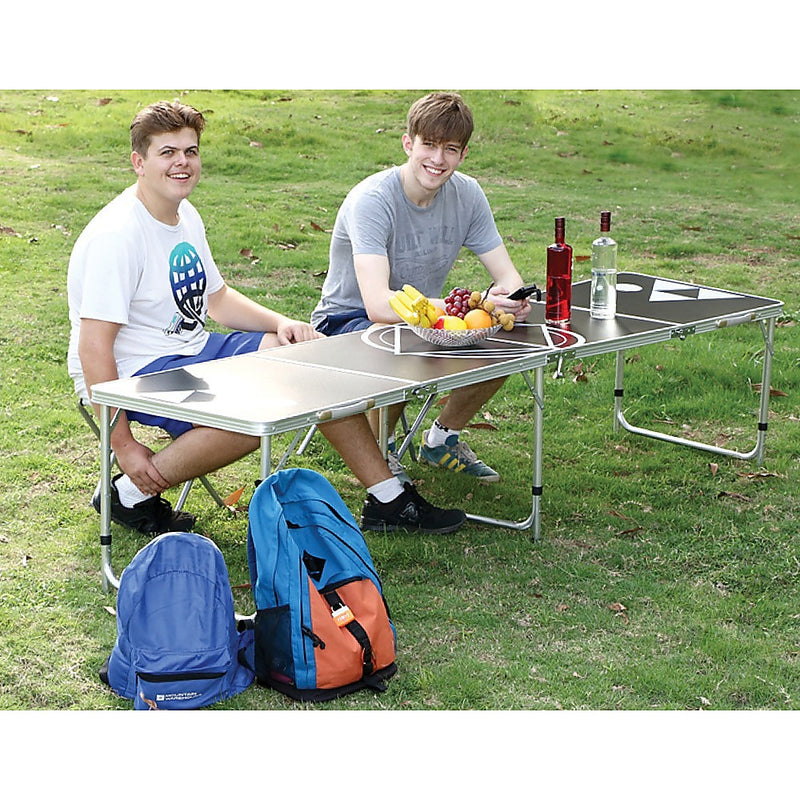 Professional 8ft Beer Pong Table Drinking Game