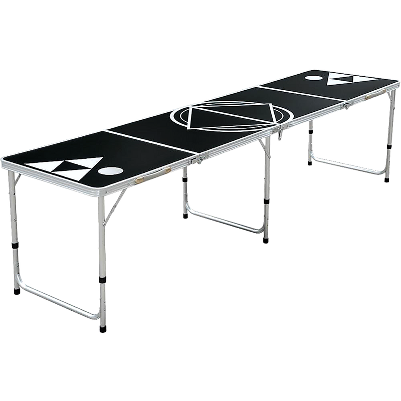 Professional 8ft Beer Pong Table Drinking Game