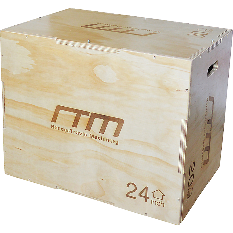 3 IN 1 Wood Plyo Games Plyometric Jump Box