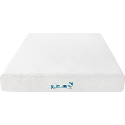 Palermo Queen 25cm Gel Memory Foam Mattress  - Dual-Layered  - CertiPUR-US Certified