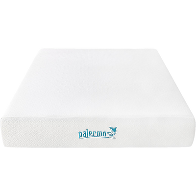 Palermo Double 25cm Gel Memory Foam Mattress  - Dual-Layered  - CertiPUR-US Certified