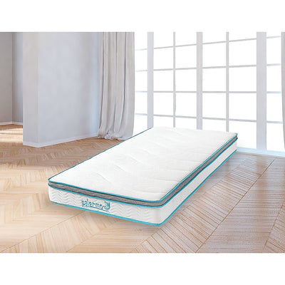 Palermo King Single 20cm Memory Foam and Innerspring Hybrid Mattress