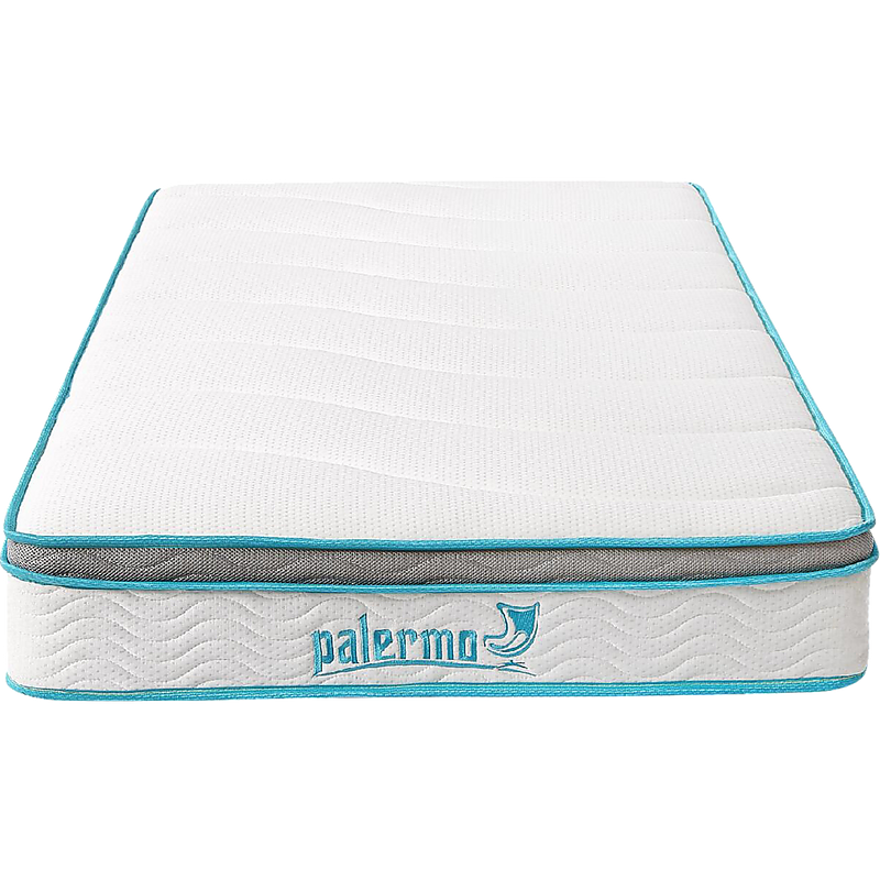 Palermo King Single 20cm Memory Foam and Innerspring Hybrid Mattress