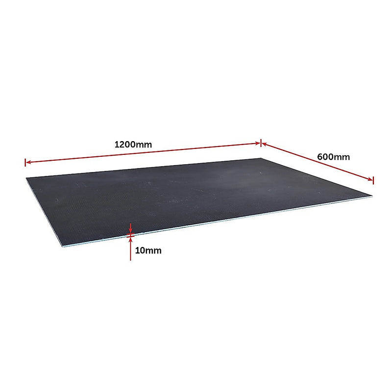 Tile Backer Insulation Board 10MM: 1200mm x 600mm - Box of 6