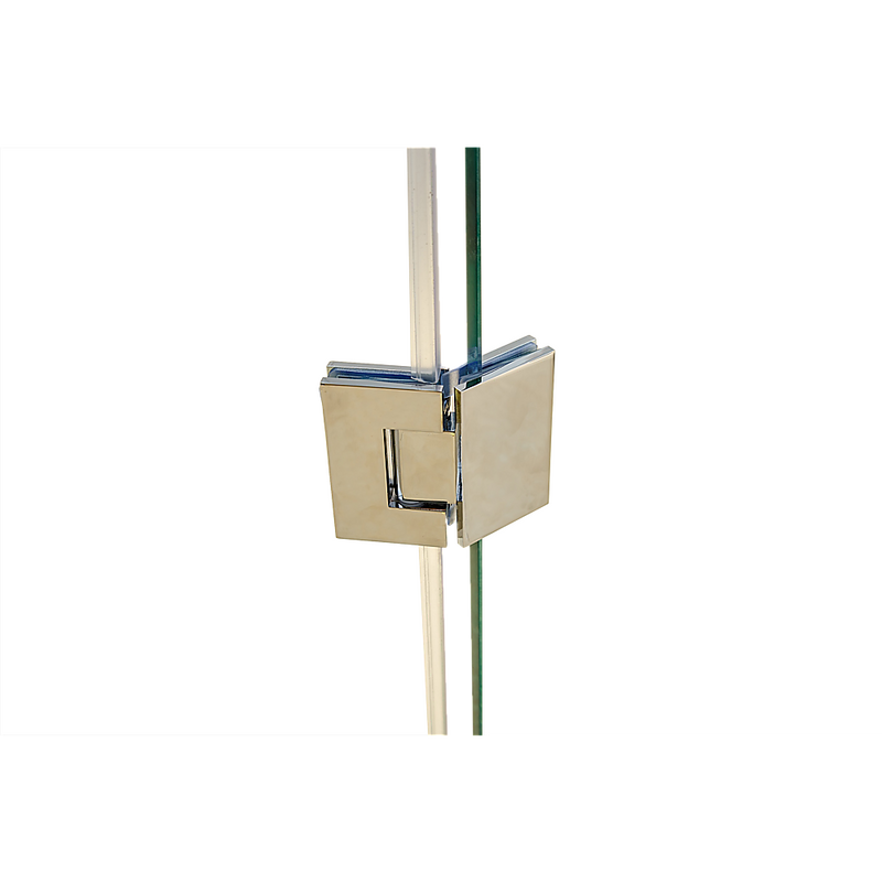 1000 x 1000mm Frameless 10mm Glass Shower Screen By Della Francesca