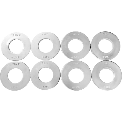 Chrome Metric Fractional Olympic Weight Plates 0.25 - 1.0kg