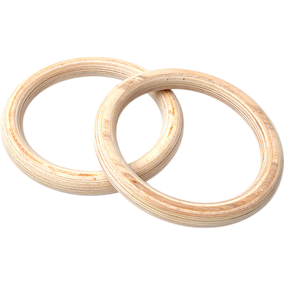 Wooden Gymnastic Rings Olympic Gym Strength Training