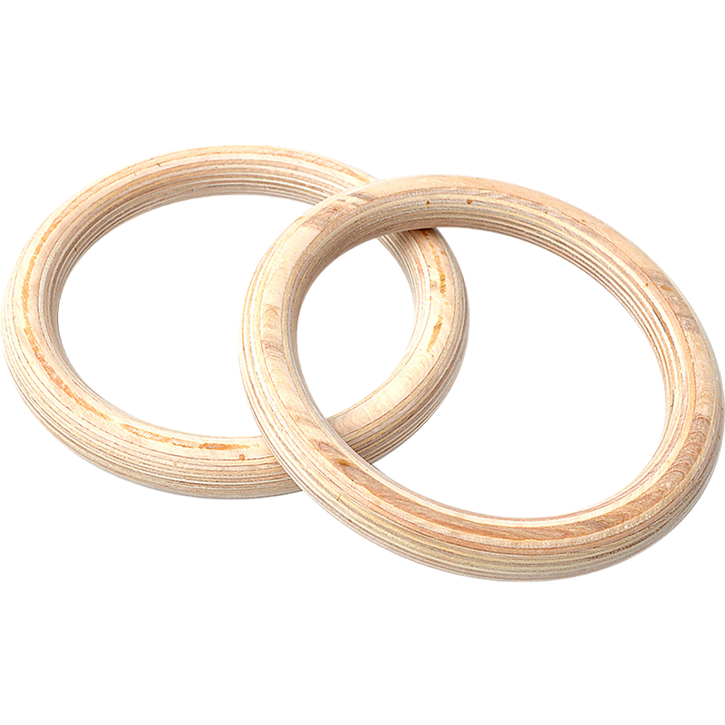 Wooden Gymnastic Rings Olympic Gym Strength Training