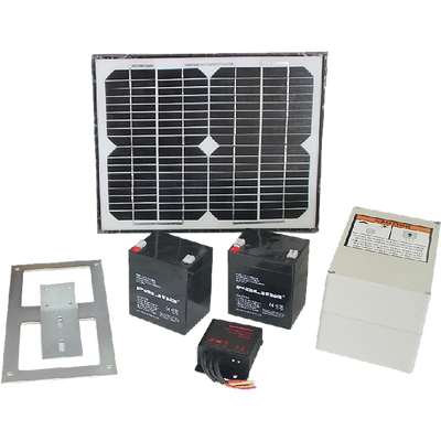 1000KG 10W Solar Double Swing Auto Motor Remote Gate Opener