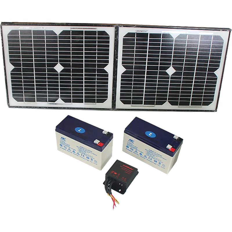 1000KG Auto Solar Slide Sliding Gate Opener Automatic w 4m Rail