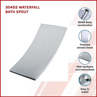 304SS Waterfall Bath Spout