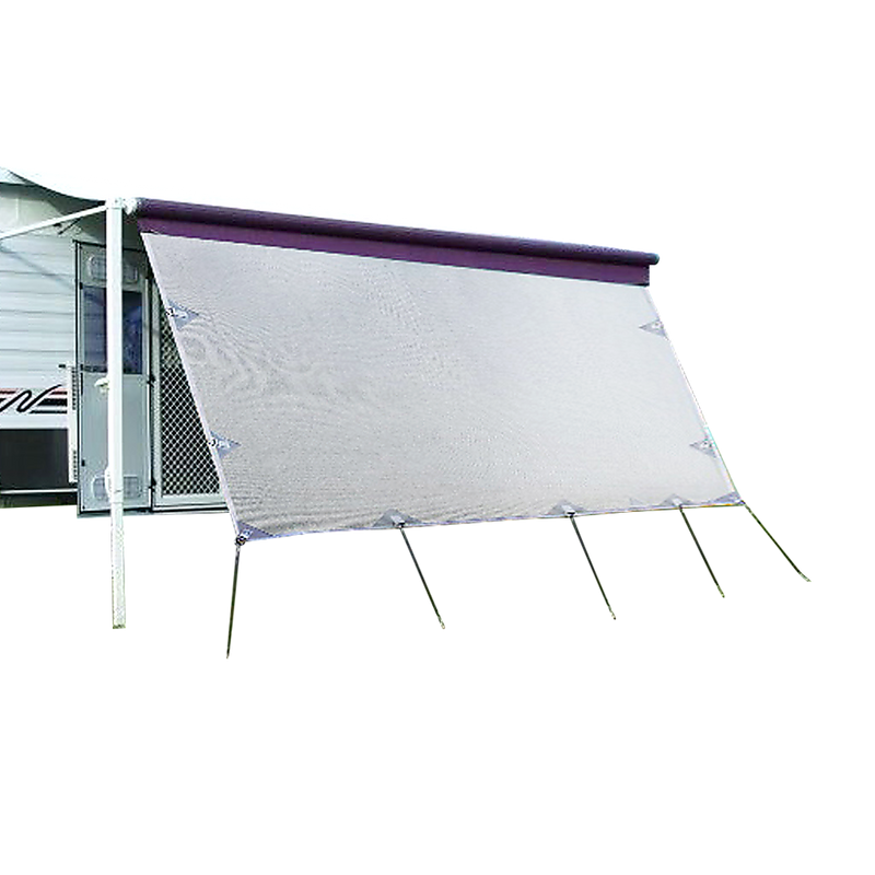 4.9m Caravan Privacy Screen Side Sunscreen Sun Shade for 17&