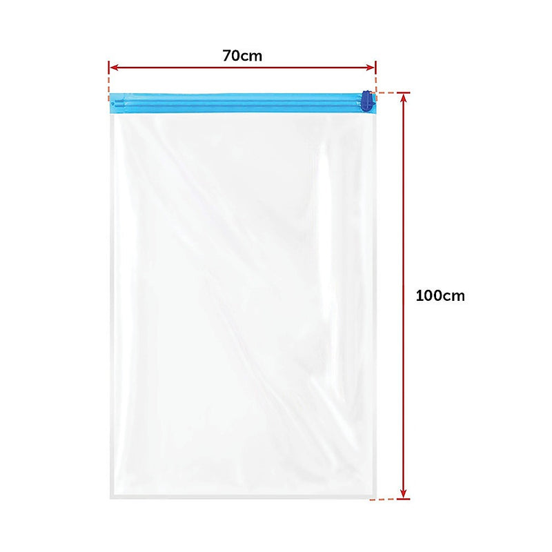 Vacuum Bags Clothes Sealed Clothing Bag Travel Compact Storage Space Saver x20