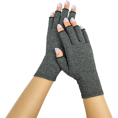 Arthritis Gloves Compression Joint Finger Hand Wrist Support Brace - Medium