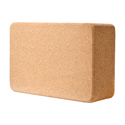 2 x Cork Yoga Block Organic Yoga Prop Accessory Exercise Brick