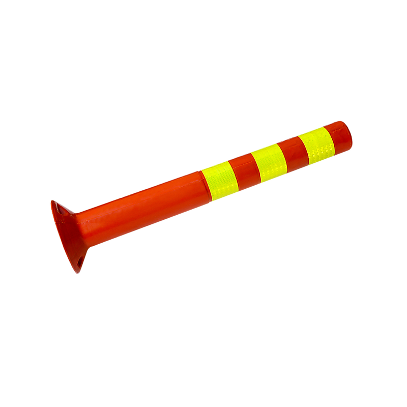 4x Plastic Traffic Bollard Barrier Post Crowd Control Safety