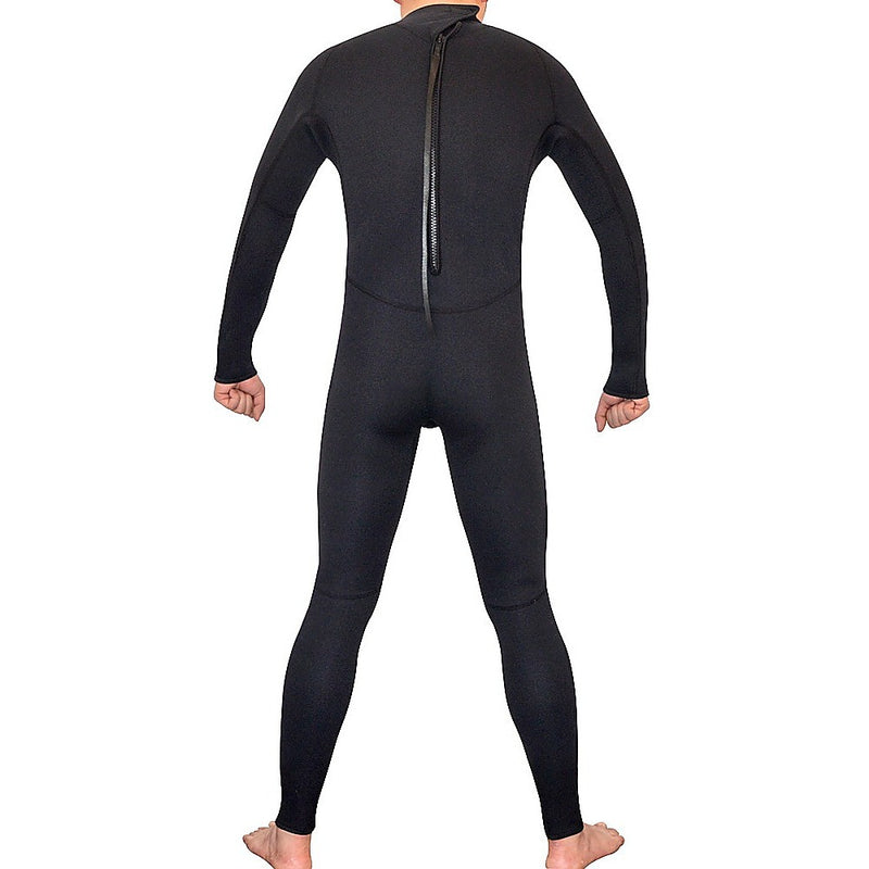 Mens Steamer Wetsuit Long Sleeve/Leg 3mm Neoprene Wet Suit - Extra Large