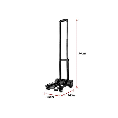 Portable Cart Folding Dolly Push Truck Hand Collapsible Trolley Luggage 70Kg