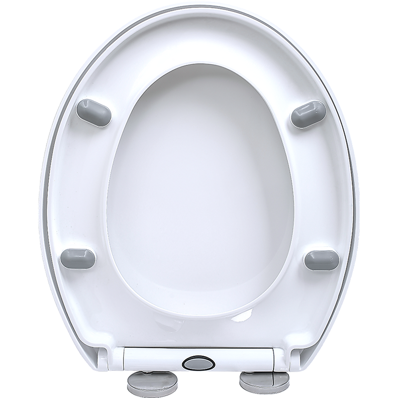 Quick Release Soft Close Toilet Seat White Bathroom Heavy Duty