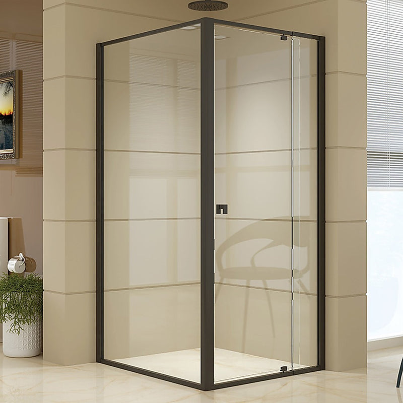 Semi Frameless Shower Screen (82~90)x 195cm & (98~101)x 195cm Side AS/NZS Glass