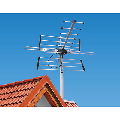 Digital TV Outdoor Antenna Aerial UHF VHF FM AUSTRALIAN Signal Amplifier Booster