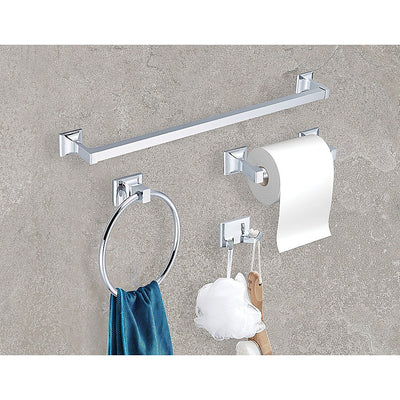 4 Piece Towel Bar Set Bath Accessories Bathroom Hardware