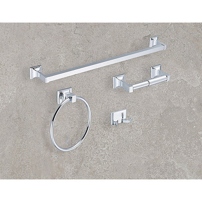 4 Piece Towel Bar Set Bath Accessories Bathroom Hardware