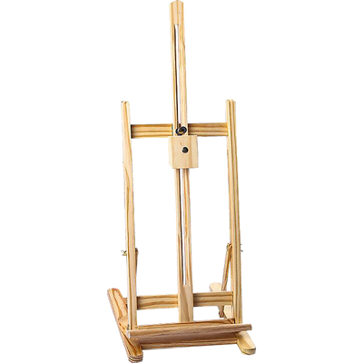 Tabletop Easel Wood Studio H-Frame Artist Art Display Painting Shop Tripod Stand Wedding